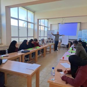 تأطير مكوني الوكالة الوطنيةلدعم و تطوير المقاولاتية فرع البليدة