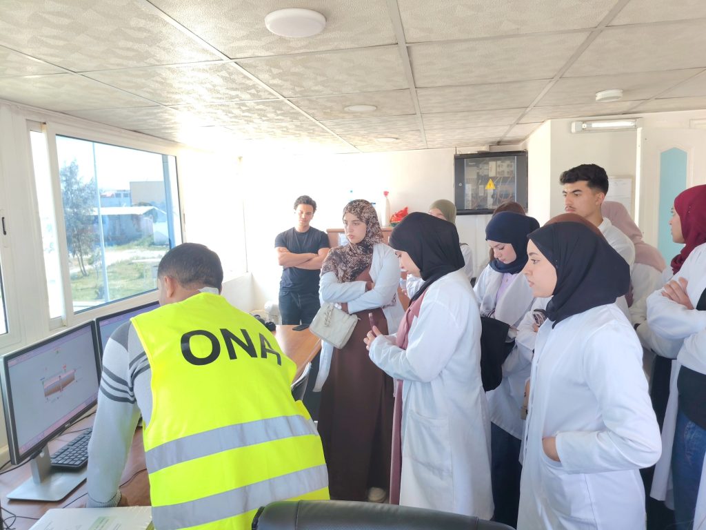 خرجة ميدانية إلى الديوان الوطني للتطهير